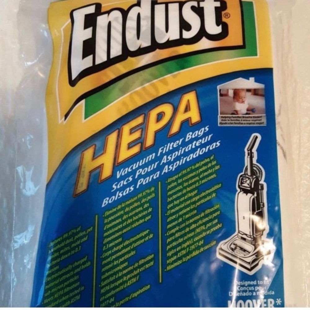 Hoover Type Y Endust HEPA
Bags